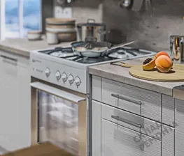Кухонный гарнитур Столплит, Натали белый/онденс