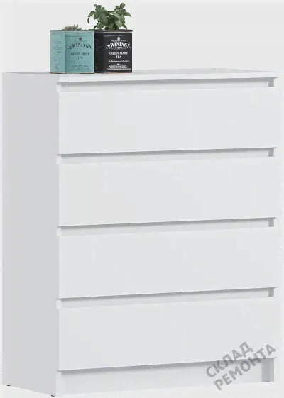 Комод Столплит, Леон СБ-3288, белый-1