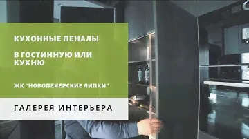 Кухонные пеналы в гостинную или кухню   ЖК Новопечерсие липки Галерея Интерьера Киев  - часть 2