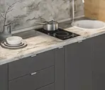Кухня Столплит Регина, квадро базальт