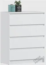Комод Столплит, Леон СБ-3288, белый