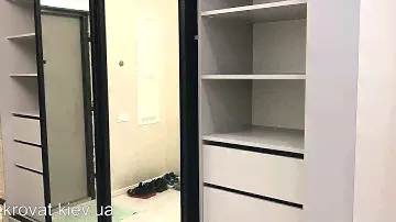 Шкаф купе в прихожую с зеркалом на заказ
