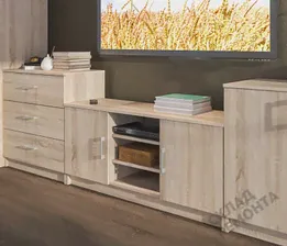 Тумба под ТВ Столплит, Терра СБ-2959, дуб сонома