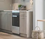 Кухонный гарнитур Столплит, Виктория СБ-240/1 дуб риббек/белый
