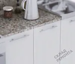 Кухонный гарнитур Столплит, Элен вишня мадера/белый глянец