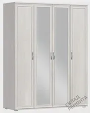 Шкаф Столплит, четырехстворчатый, Флоренция СБ-2389, дуб сонома