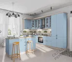 Кухня Столплит Регина, голубой