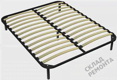 Основание для кровати Столплит, с ножками, 1600*2000